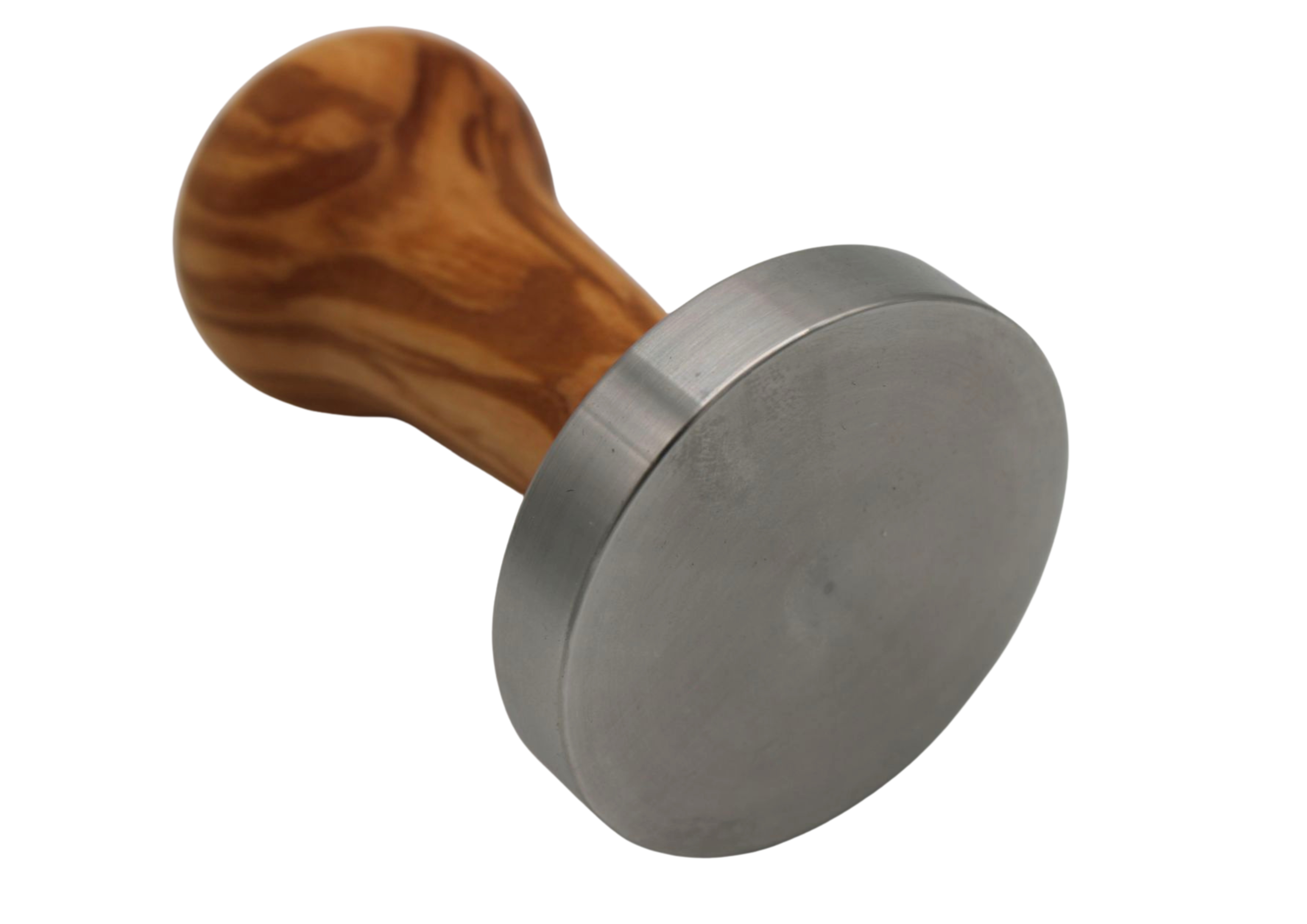 GH33 - TAMPER OLIVENHOLZ UND EDELSTAHL ø 58 mm