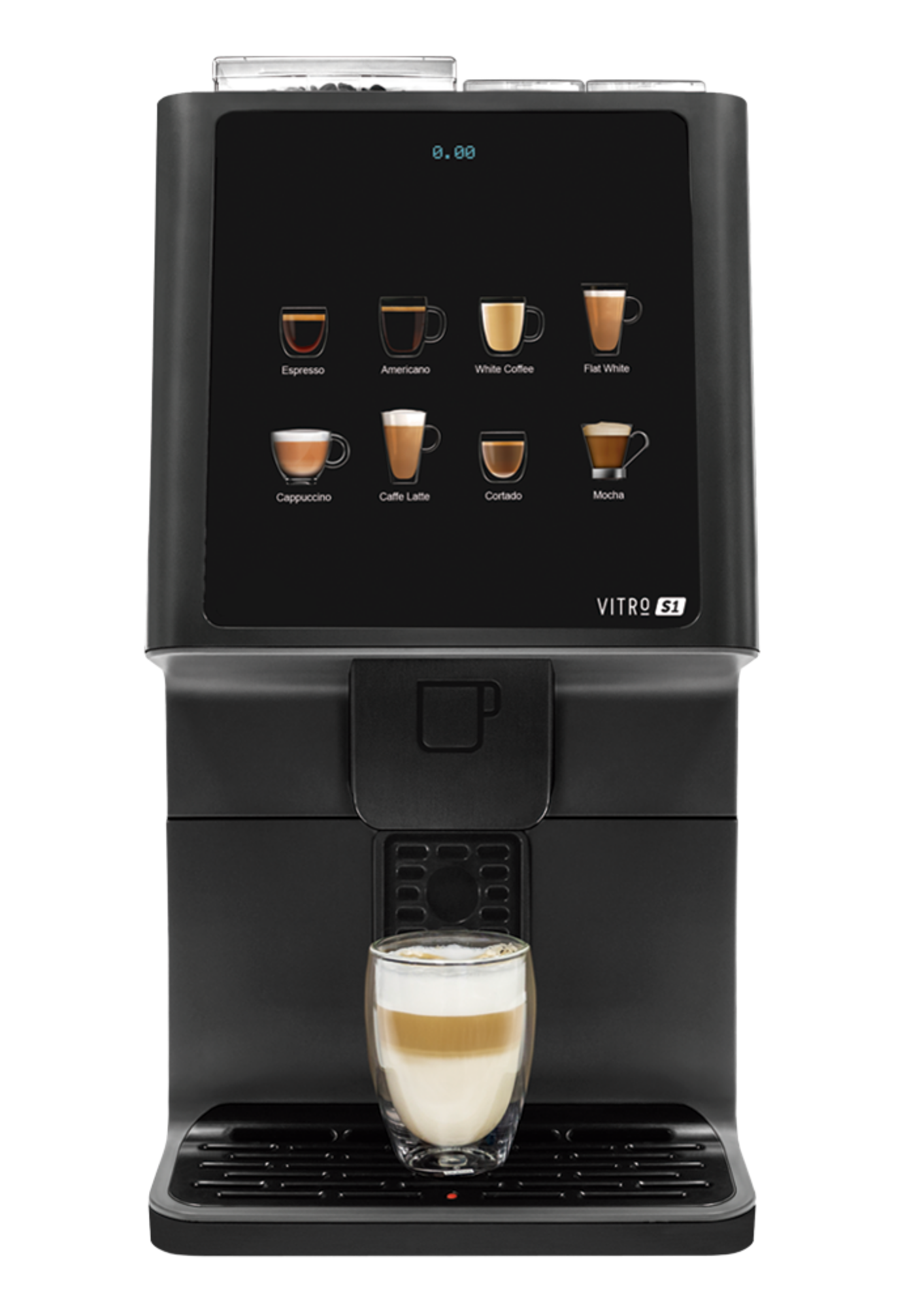 AZKOYEN Vitro S1 Espresso – mit 4-Liter-Wassertank