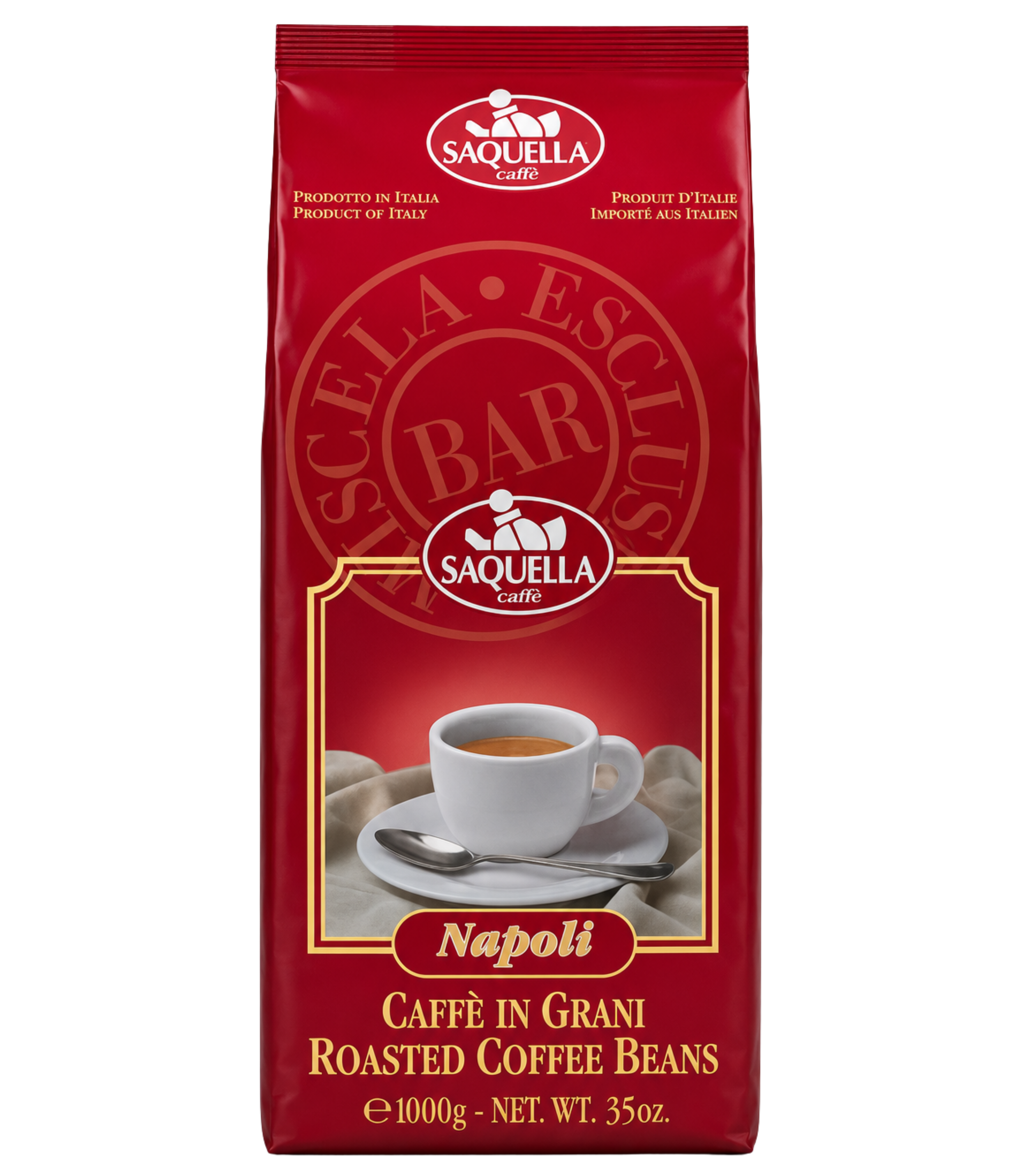Saquella 1 Kg Napoli Kaffeebohnen