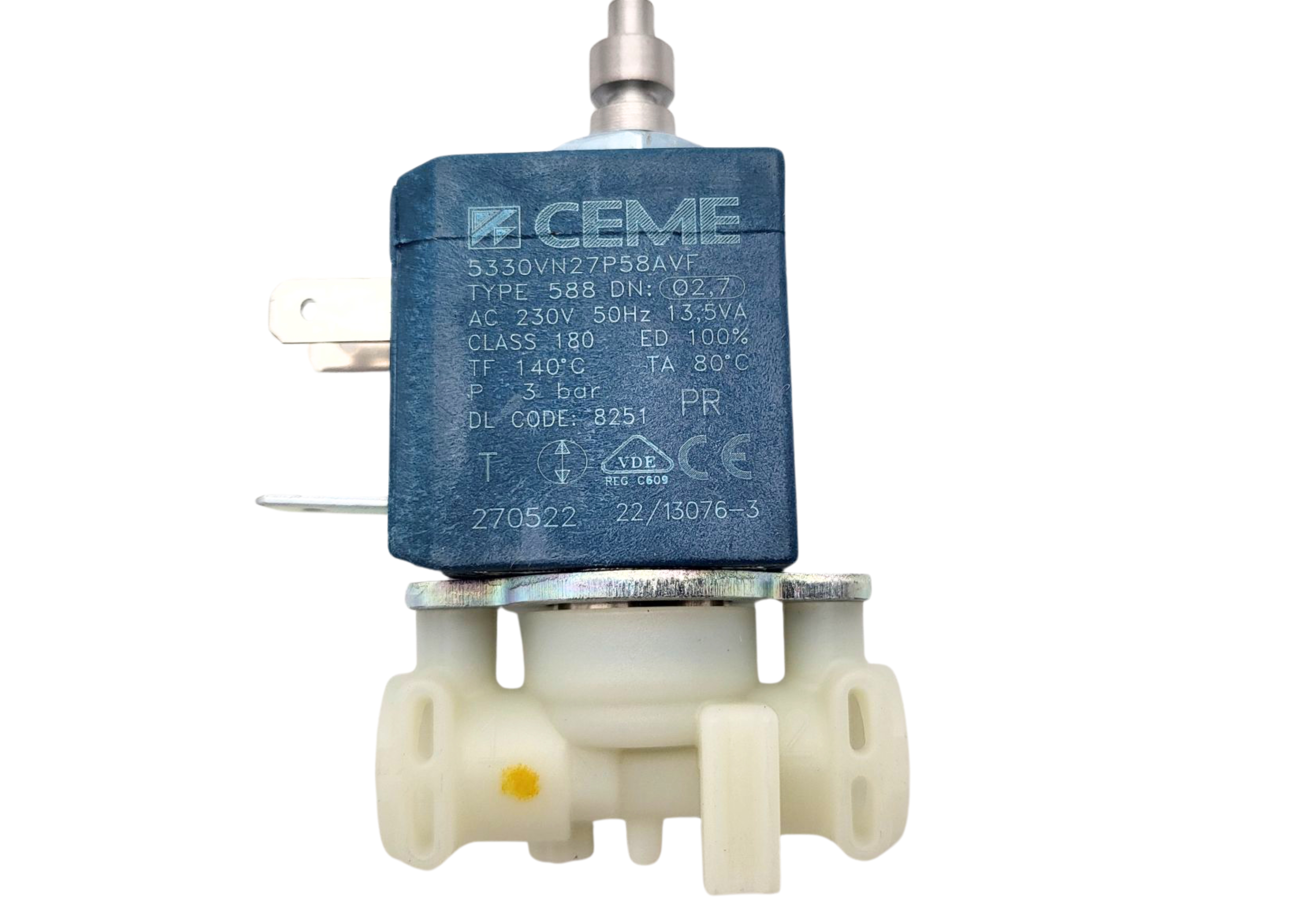 J13 - DELONGHI MAGNETVENTIL 3Wege Ventil